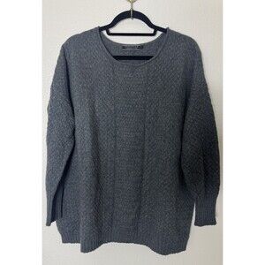 Peruvian Connection Alpaca Wool Sweater Womens Oversized Slouchy Boxy Size L